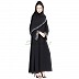 Umbrella Abaya with side button